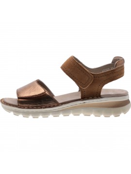 Sandales scratch marron