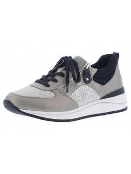 Baskets grises et bleues Remonte