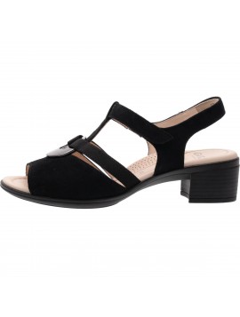 Sandales petits talons noirs ARA