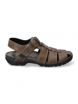 Sandales marron bouts fermés hommes Mephisto