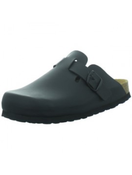 Mules noires fermées Longo