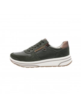 Baskets plateformes kaki ARA