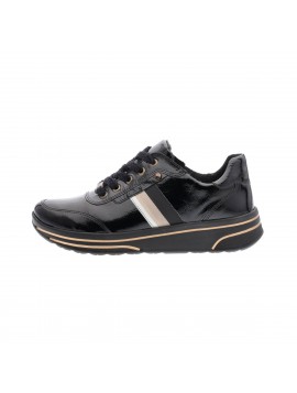 Baskets plateformes noires ARA