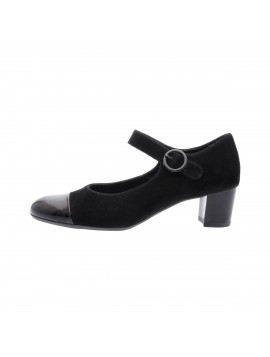 Souliers noires à boucle ARA
