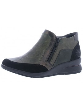 Chaussures confort grises RIEKER