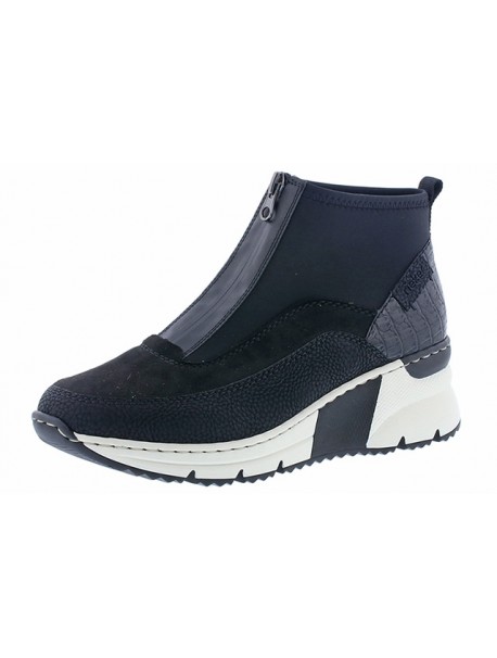 Sneakers noires hautes RIEKER
