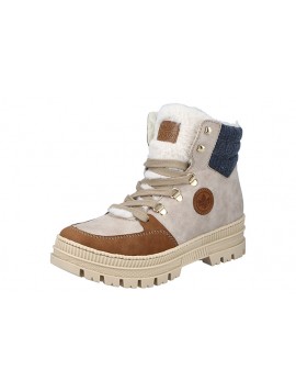 Chaussures fourrées claires RIEKER