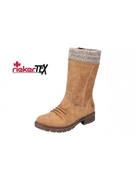 Bottes marron clair RIEKER