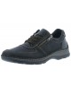 Baskets noires couture RIEKER
