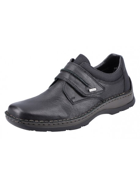 Chaussures noires à scratch RIEKER