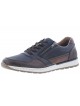 Baskets bleu foncé et marron RIEKER