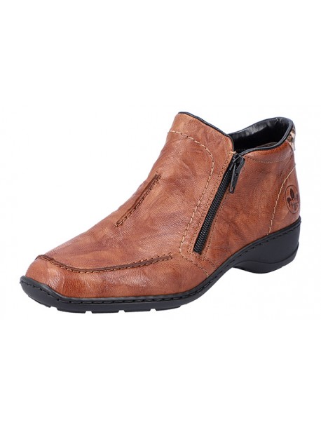 Chaussures confort marron RIEKER