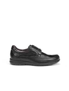 Chaussures noires à velcro homme FLUCHOS