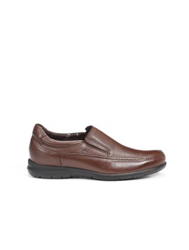 Mocassins marrons plats homme FLUCHOS