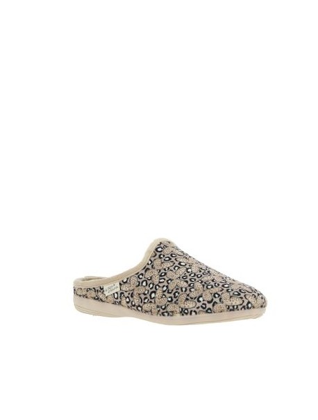 Mules Papillons beiges La Maison de l'Espadrille