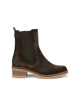 Bottines Lucero kaki à talons DORKING