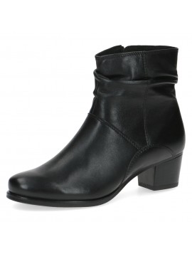 Bottines cuir noir Caprice