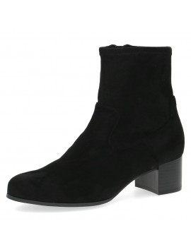 Bottines nubuck noir Caprice