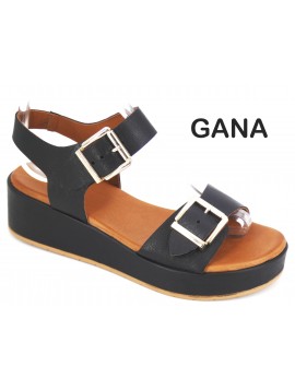 Sandales Gana noire K.mary