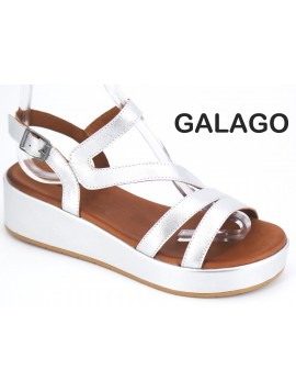 Sandales Galago blanche K.mary