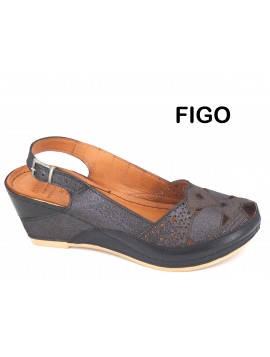 Chaussures Figo Grises Karyoka