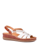 Sandales semi-ouvertes blanches Pikolinos