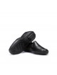 Mocassins souples en cuir noir FLUCHOS