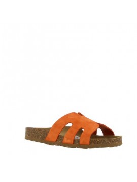 Claquettes conforts orange LA MAISON DE L’ESPADRILLE