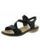 Sandales noires confort RIEKER