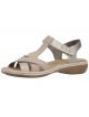 Sandales ouvertes beiges RIEKER
