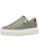 Baskets compensées kaki RIEKER