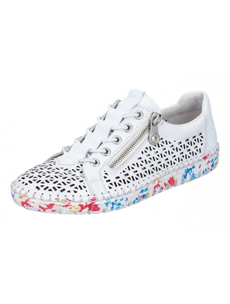 Baskets blanches RIEKER