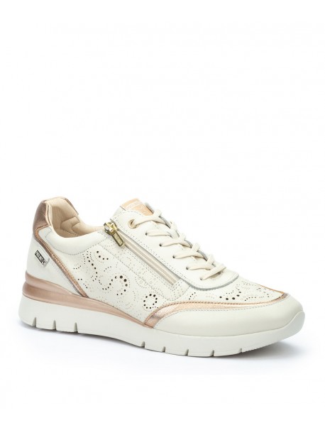 Baskets confort blanches PIKOLINOS