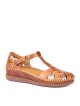 Sandales marron faciles à enfiler PIKOLINOS
