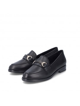 Mocassins noirs RIEKER
