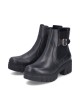 Bottines petits talons noires RIEKER