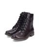 Bottines à lacets burgundy RIEKER