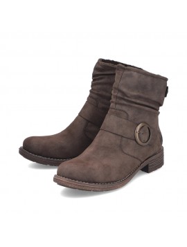 Bottines chocolat RIEKER