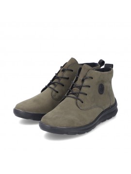 Chaussures à lacet kaki RIEKER
