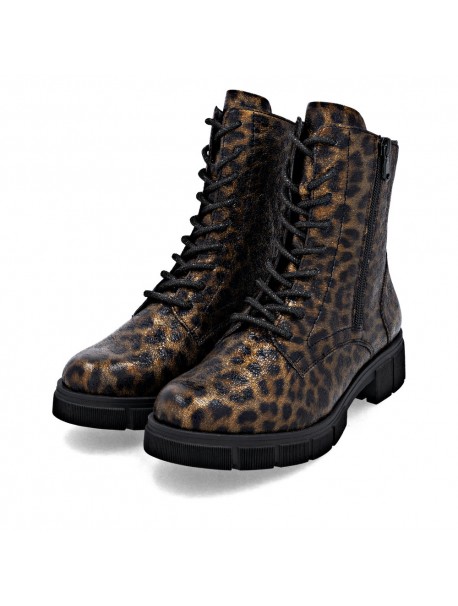 Bottines types rangers léopard REMONTE