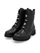 Bottines à lacets noires et détails brillants REMONTE
