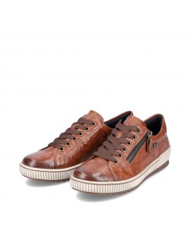 Baskets marron avec fermeture zip REMONTE