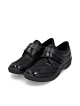 Chaussures noires effet croco REMONTE