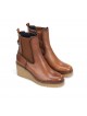 Bottines compensées marron DORKING