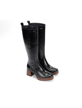 Bottes en cuir noires DORKING