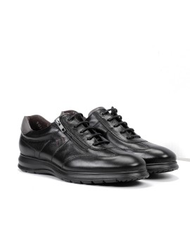 Chaussures noires à lacets FLUCHOS