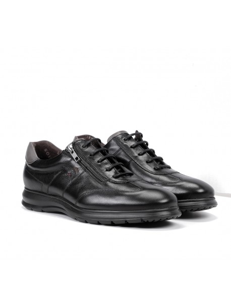 Chaussures noires à lacets FLUCHOS
