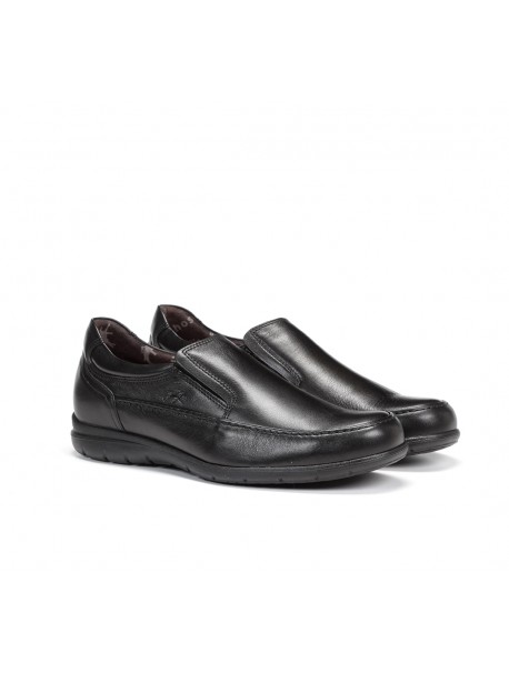 Mocassins confort noirs FLUCHOS