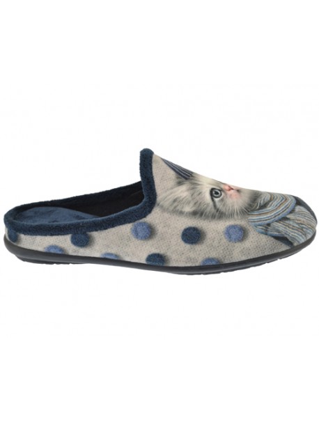 Pantoufles mules chaton BESNARD