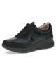 Baskets en cuir noires CAPRICE